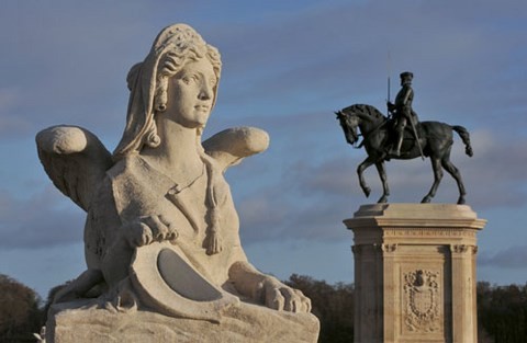 Sphinge, Watrinelle,statue,Connétable, Anne de Montmorency