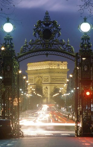 arc de Triomphe,grille parc Monceau