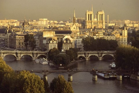 La Seine,île de la Cité,pont des Arts,pont neuf,notre dame